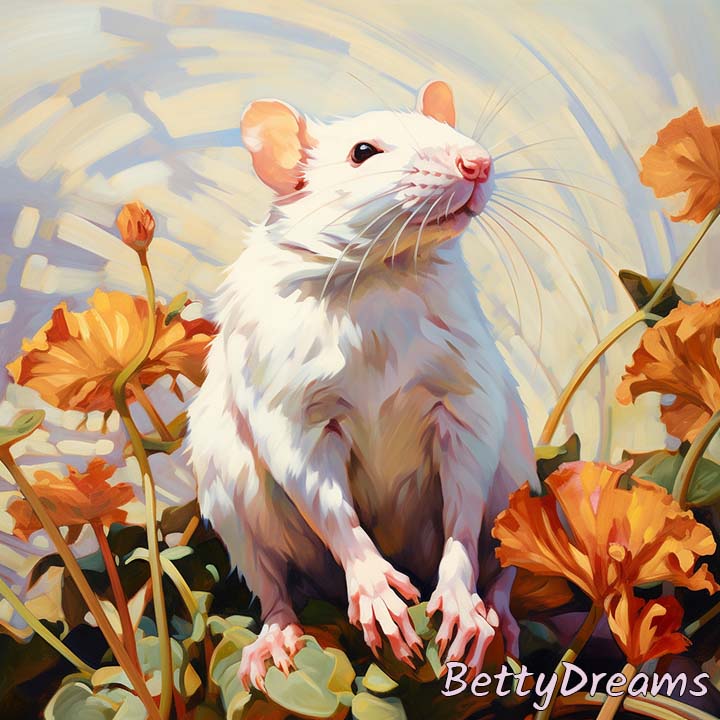 white rat