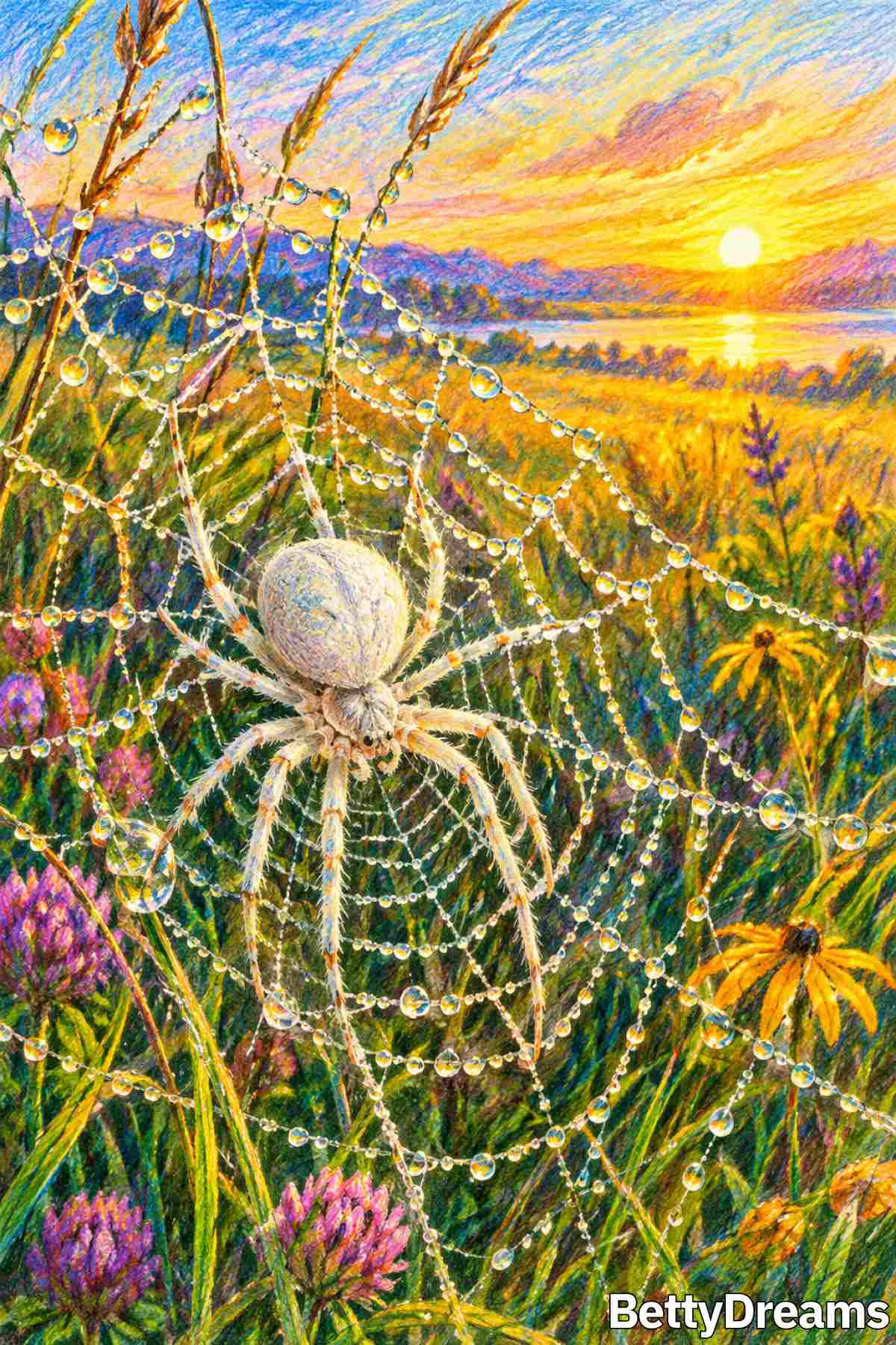 dream interpretation of a white spider