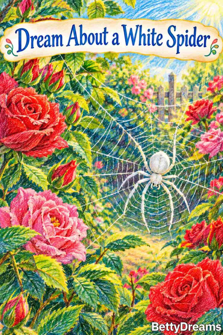 White Spider in Dream