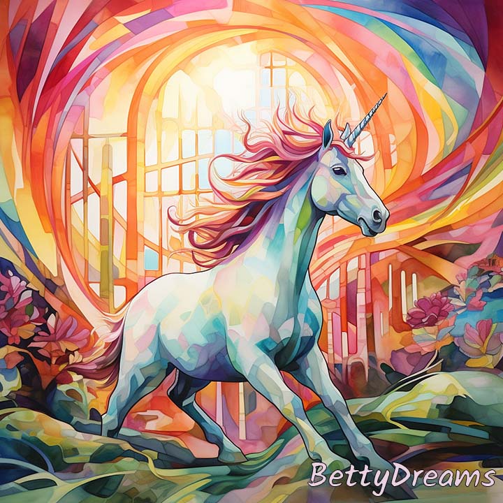 white unicorn