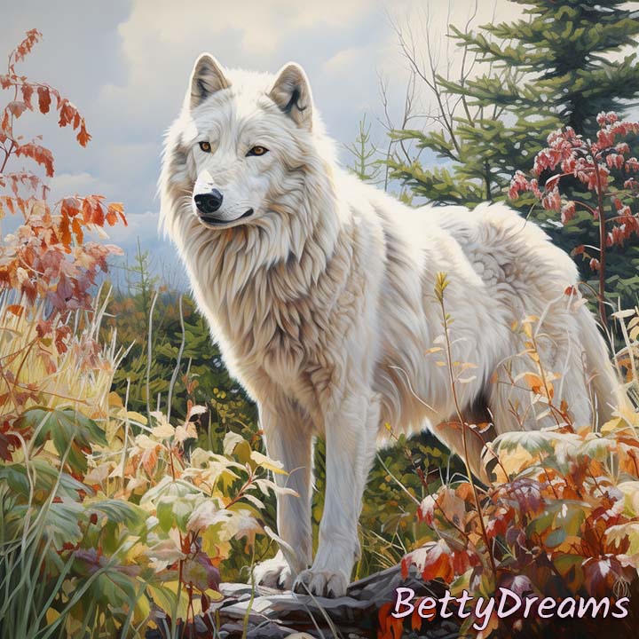 white wolf dream spiritual meaning 