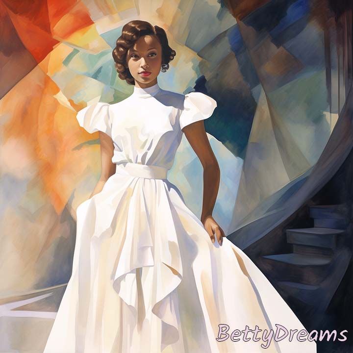 women earing white dress